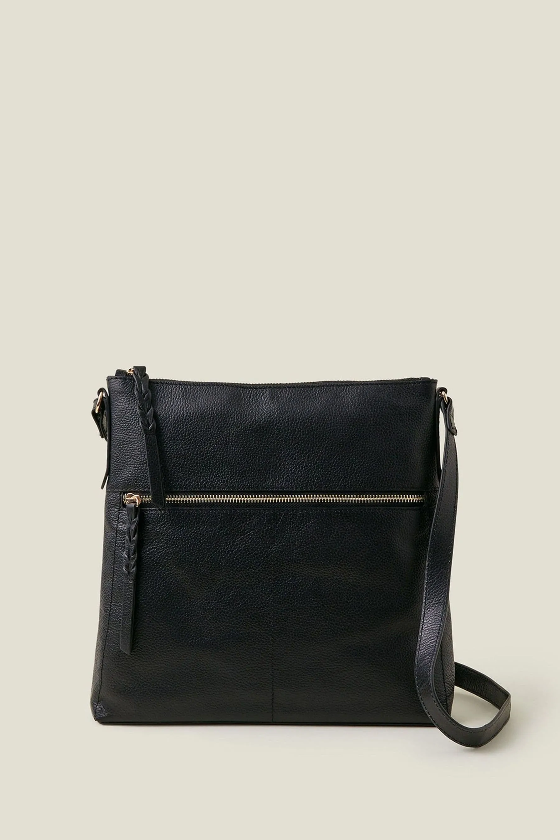 Accessorize - Borsa messenger Borsa grande in pelle