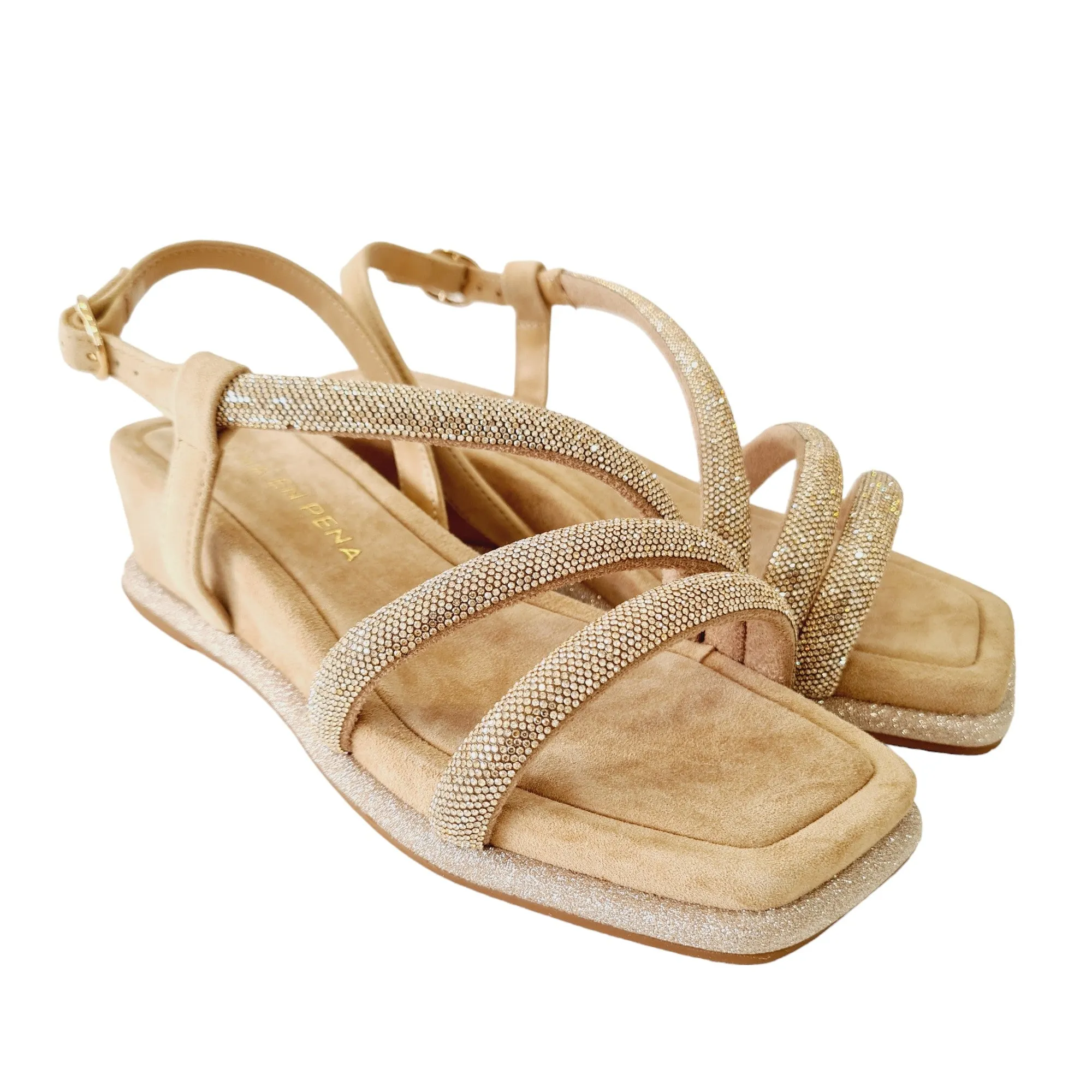 Alma en Pena Sandalo Donna Beige rif.107