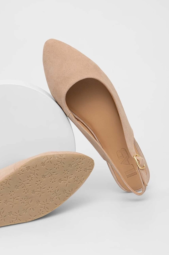 Answear Lab ballerine in pelle scamosciata