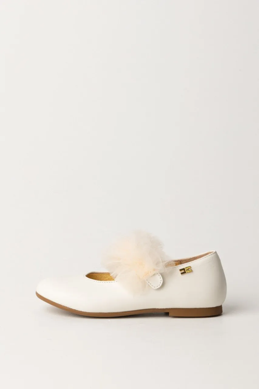 Ballerine con dettaglio in tulle BUTTER
