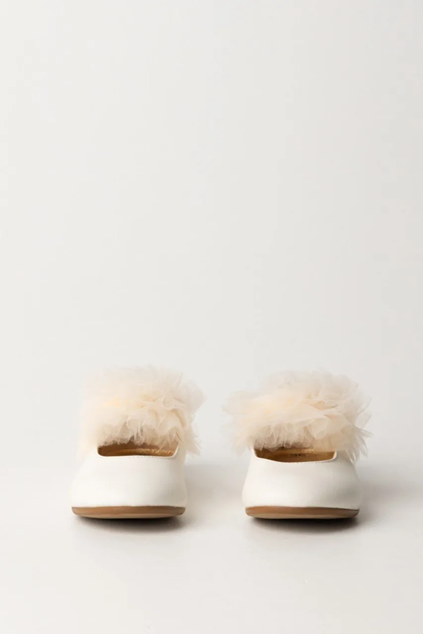 Ballerine con dettaglio in tulle BUTTER