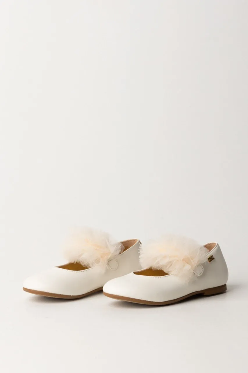 Ballerine con dettaglio in tulle BUTTER