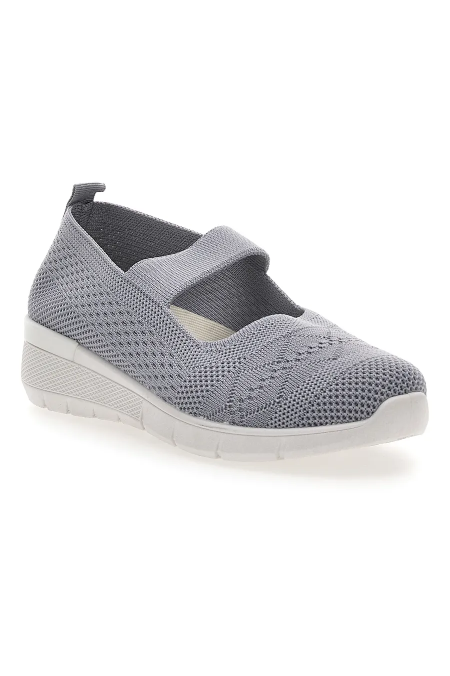 Ballerine Sportive Grigie con Cinturino Me & Me 090239