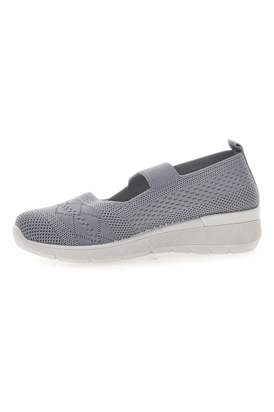 Ballerine Sportive Grigie con Cinturino Me & Me 090239