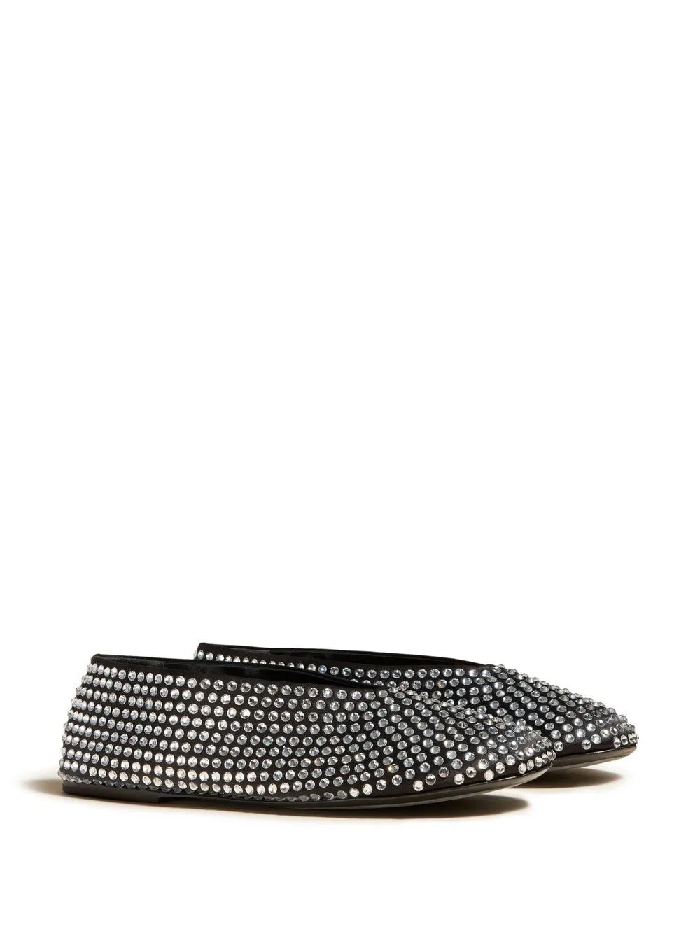Ballerine The Marcy con strass in nero - donna