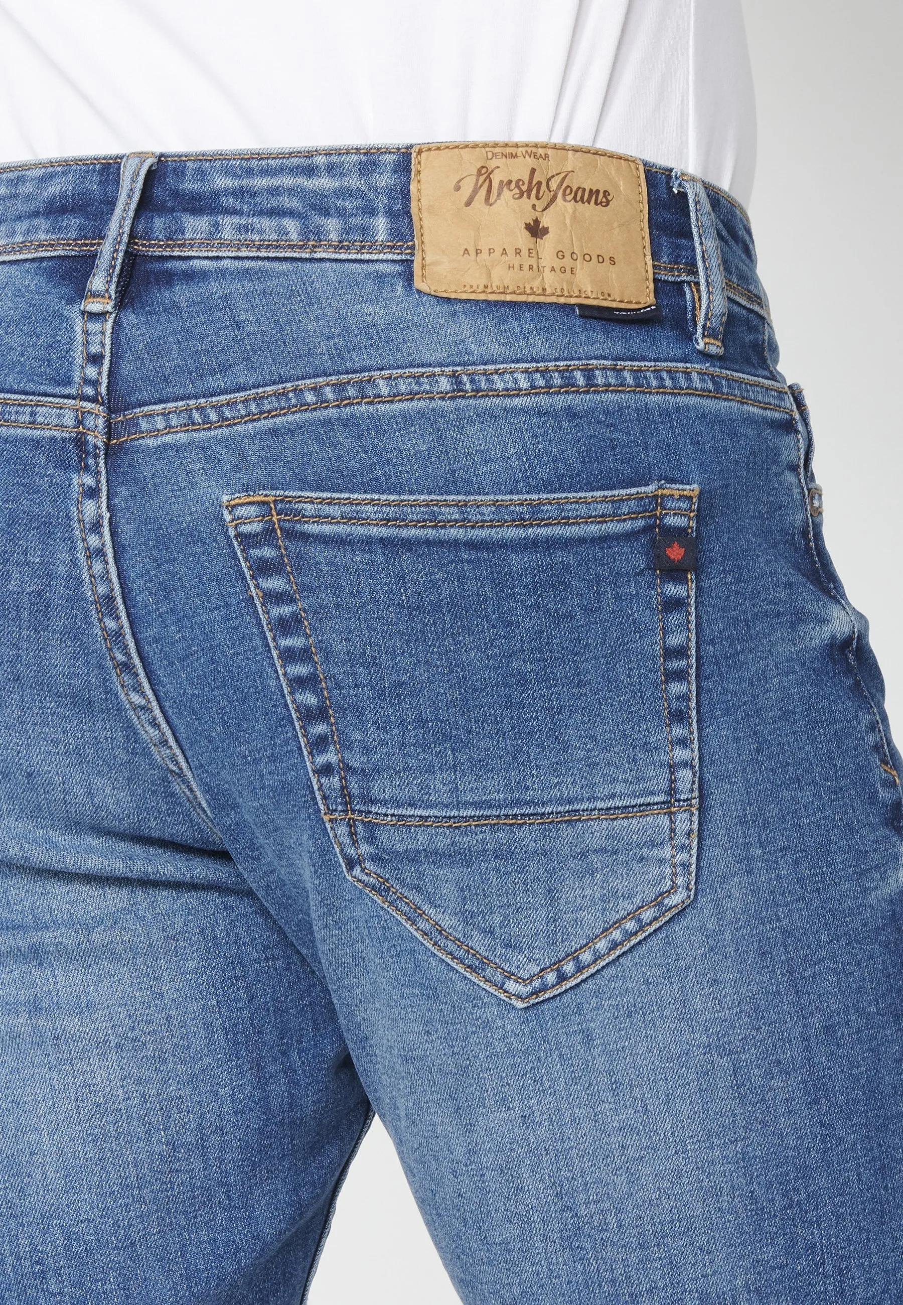 BERMUDA COWBOY STRECTH   STRECT - Shorts di jeans