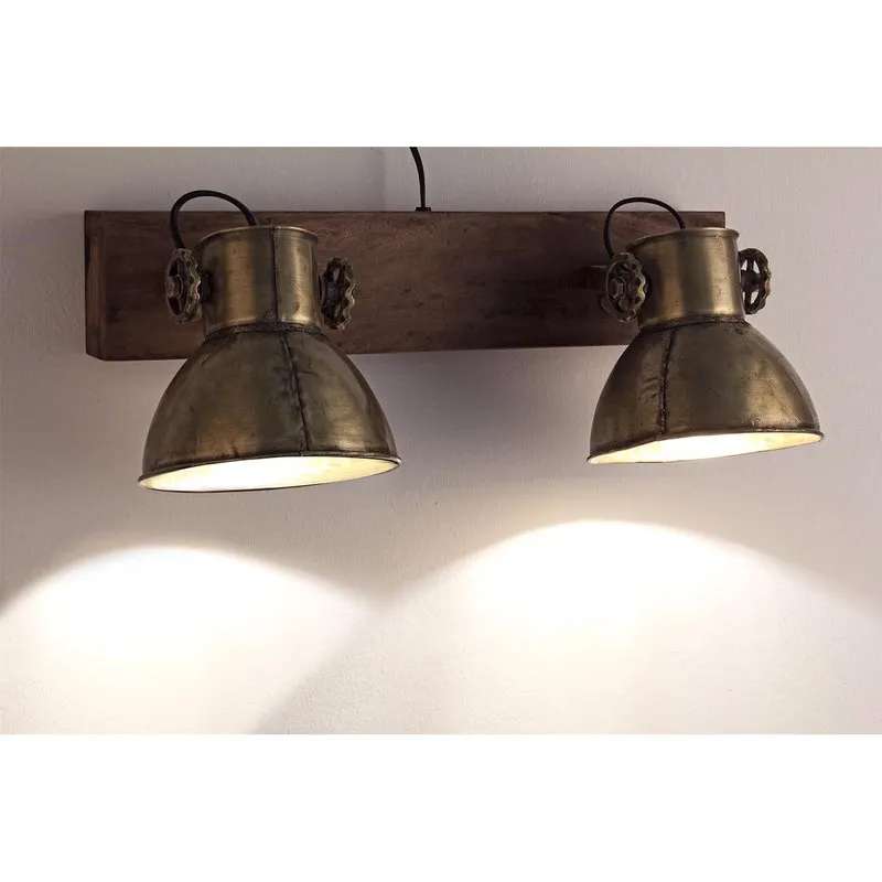 Bizzotto Lampada applique 2 luci Zurine