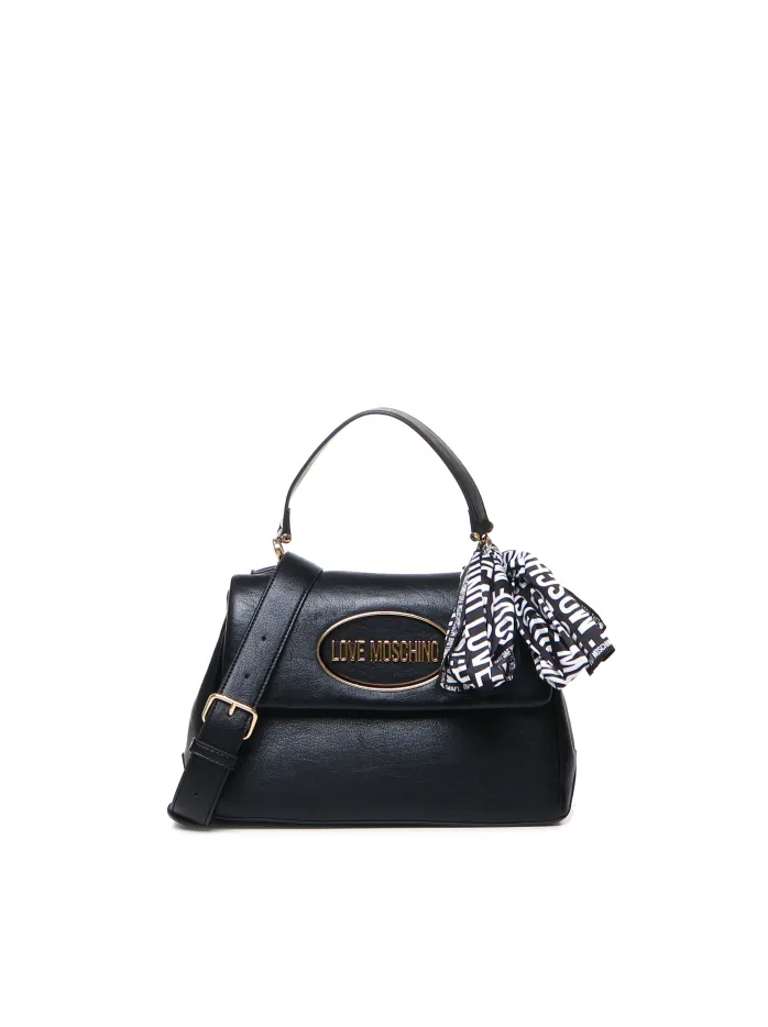 BORSA A MANO CON LOGO FRONTALE