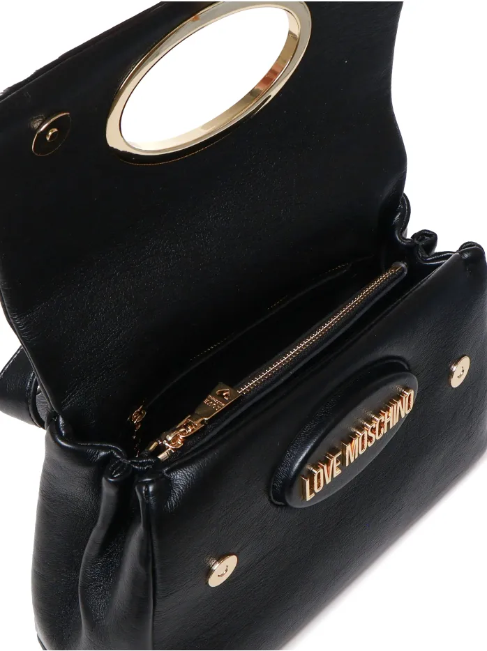 BORSA A MANO CON LOGO FRONTALE