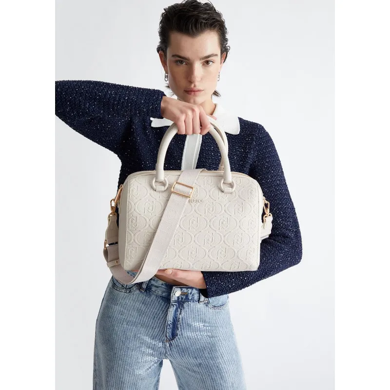 Borsa a mano con logo