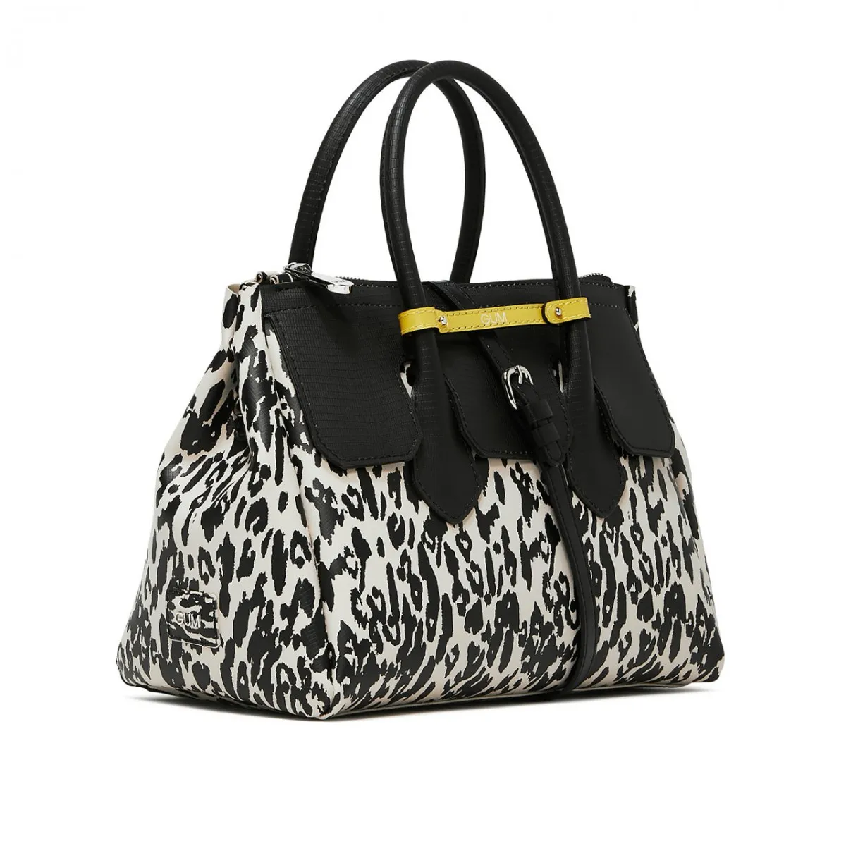 Borsa A Mano Media Mul Print, Beige