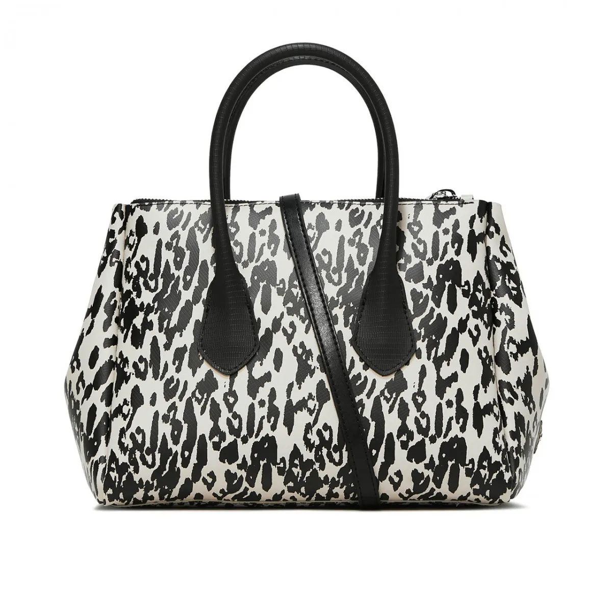 Borsa A Mano Media Mul Print, Beige