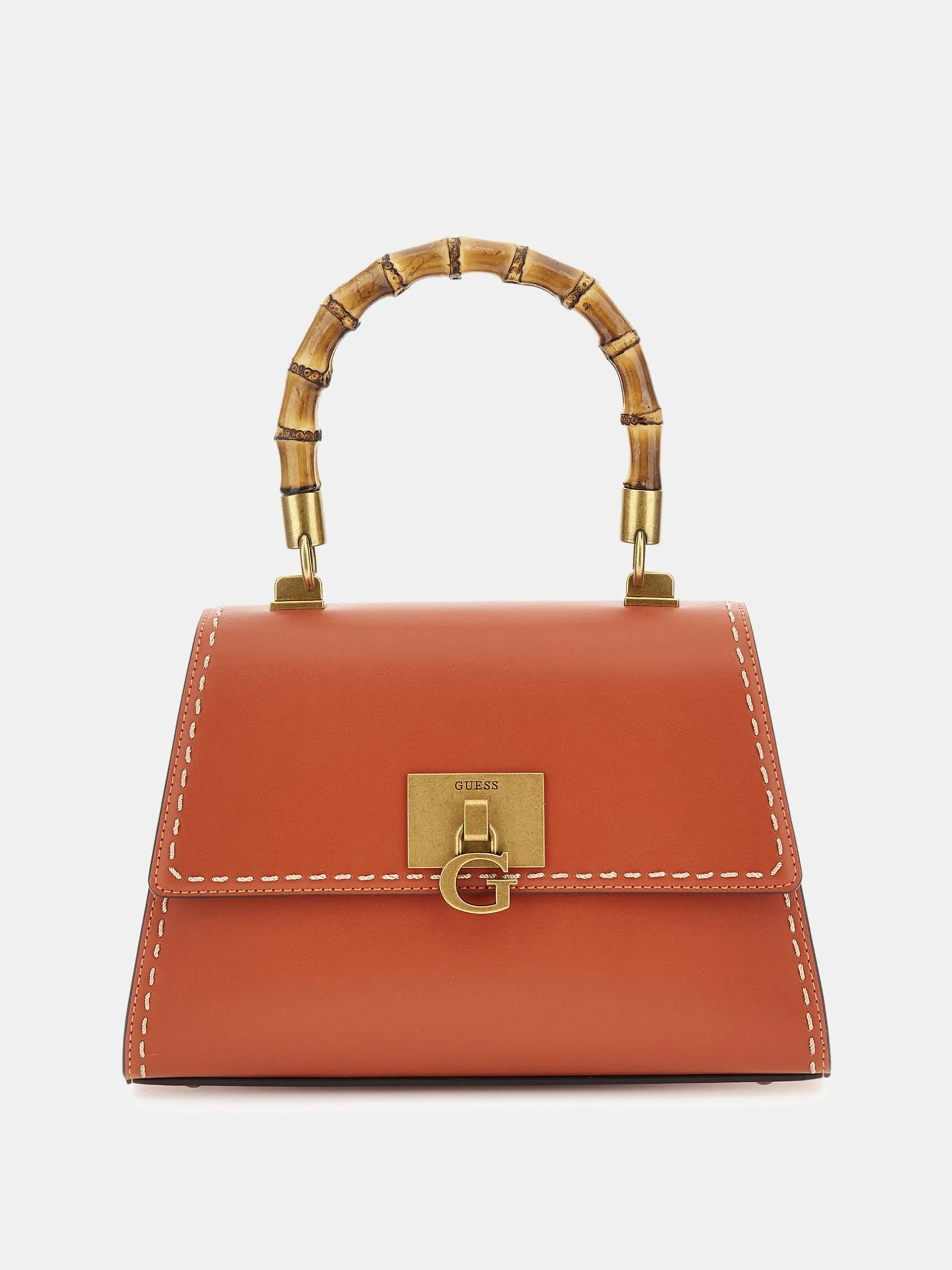 Borsa a mano stephi manici bamboo guess