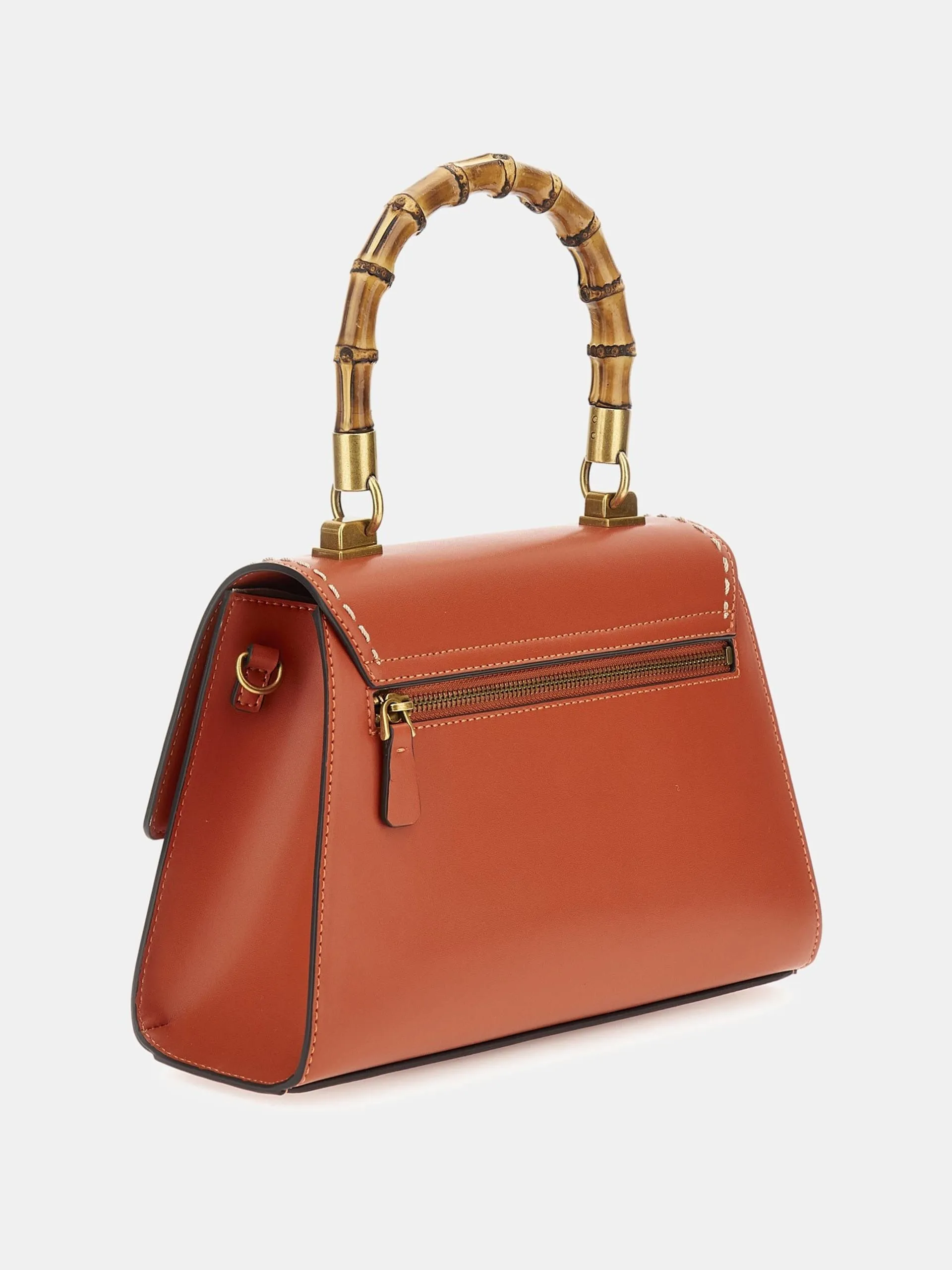 Borsa a mano stephi manici bamboo guess