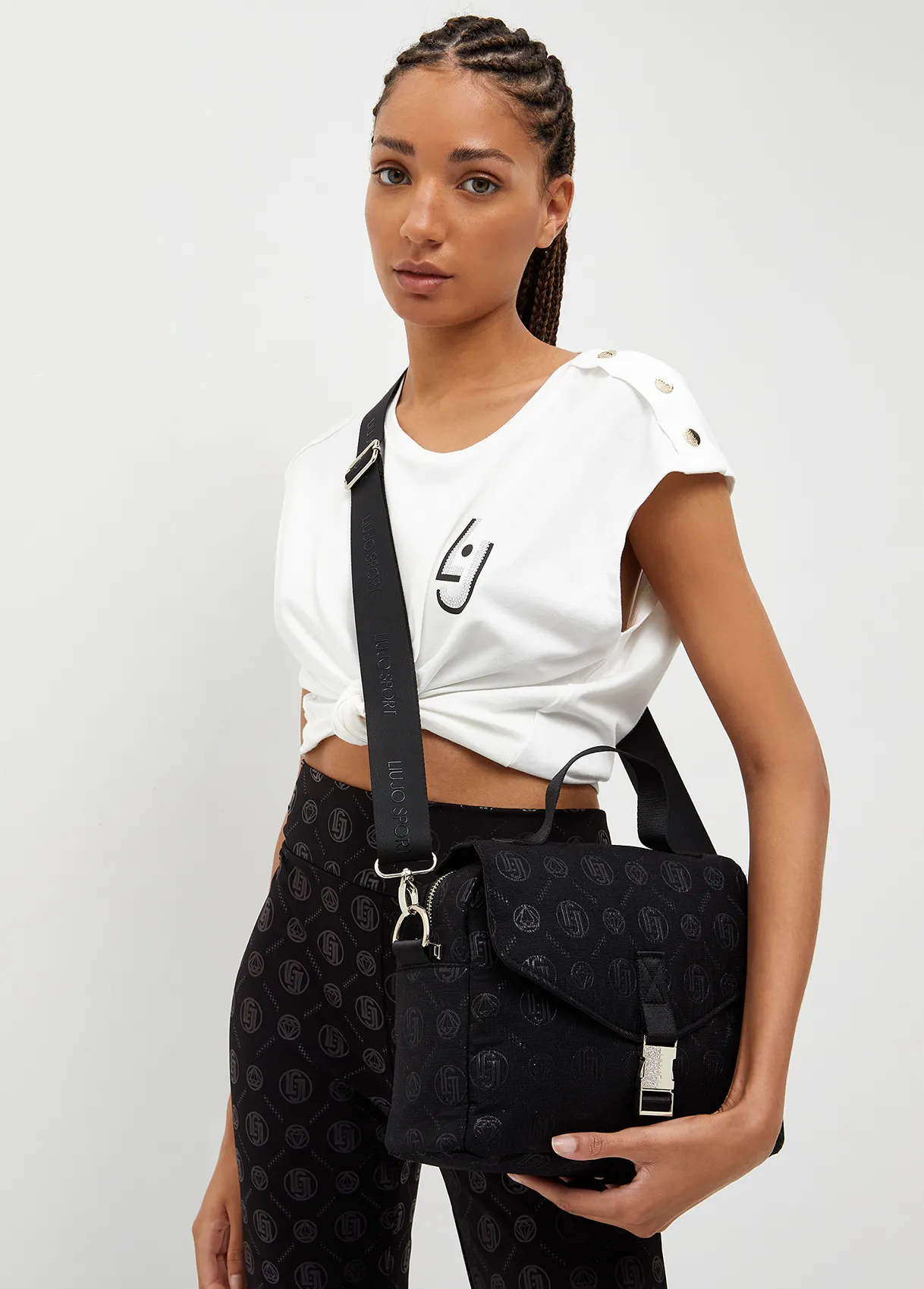 Borsa a tracolla monogram LIU JO