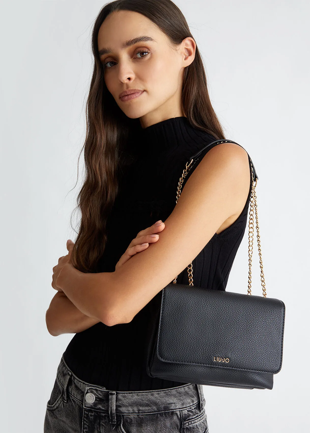 Borsa a tracolla nera