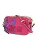 Borsa a tracolla Versace Jeans Couture JEANS COUTURE RANGE P SKETCH 3 ROCK CUT in saffiano fucsia e viola
