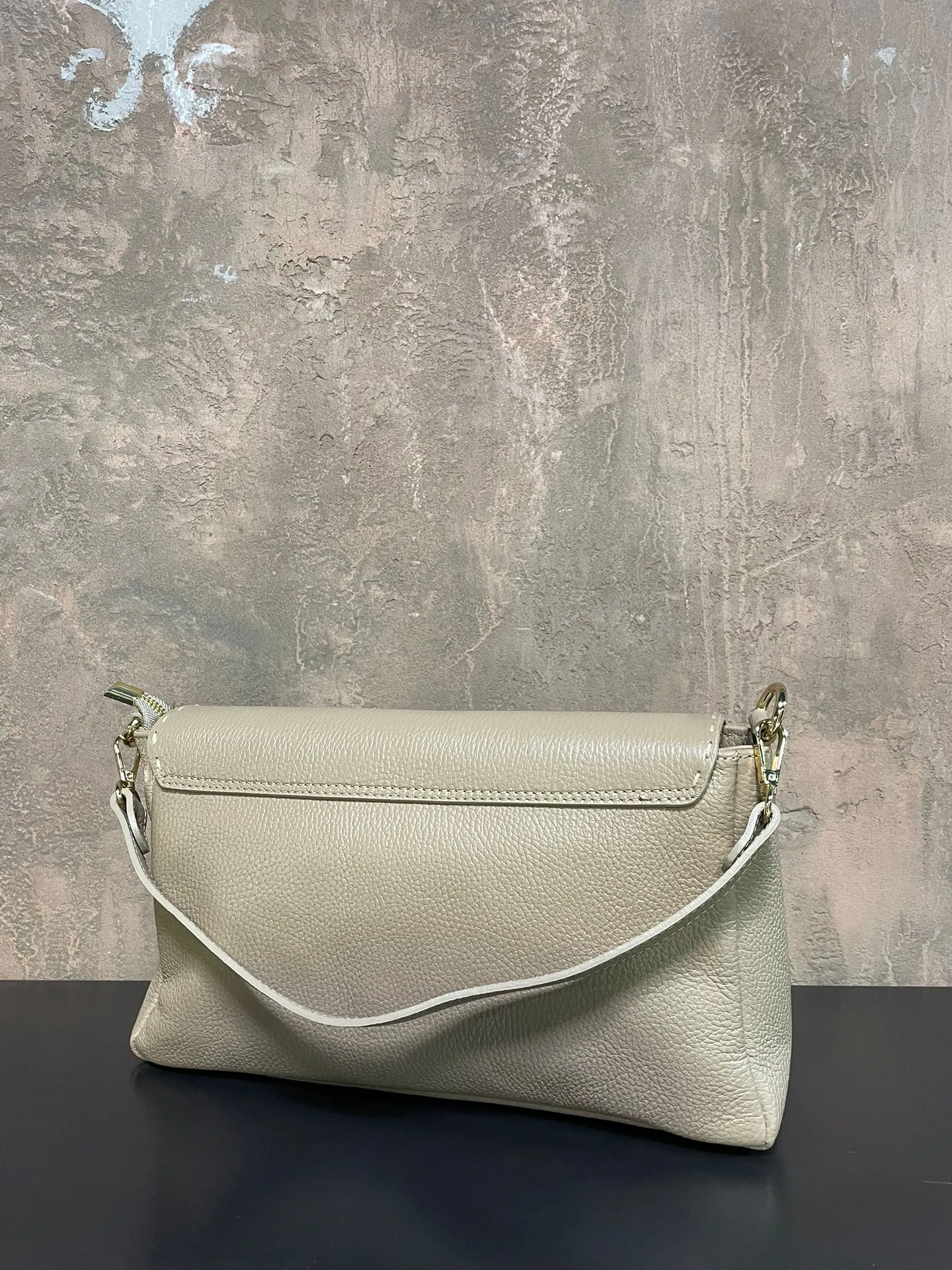 Borsa Baguette Beige