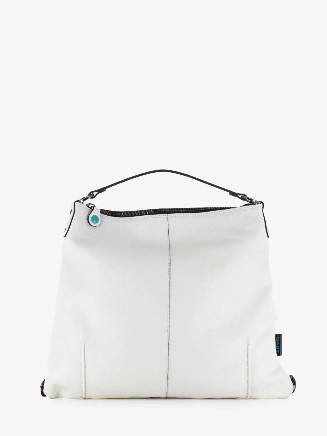 Borsa bull Solange L bianco ottico