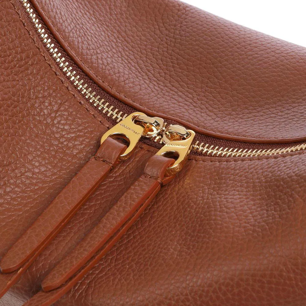 Borsa Donna a Spalla COCCINELLE in Pelle Linea Maelody Colore Brule Misura Piccola