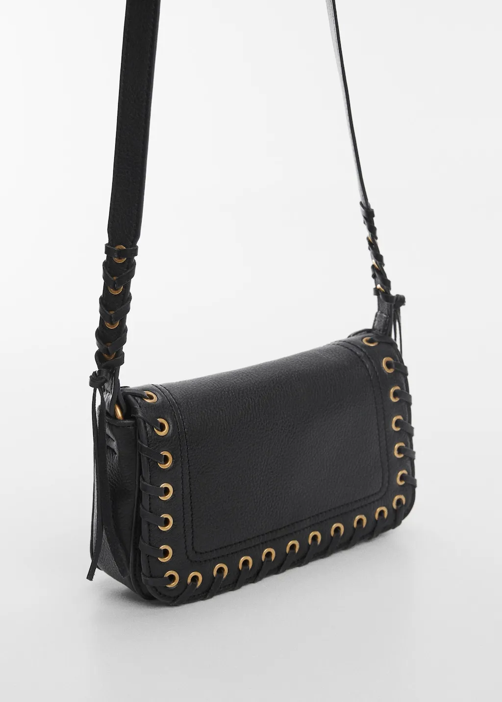 Borsa pelle borchie