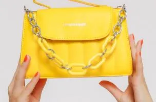 Borsa piccola, ART2254, gialla