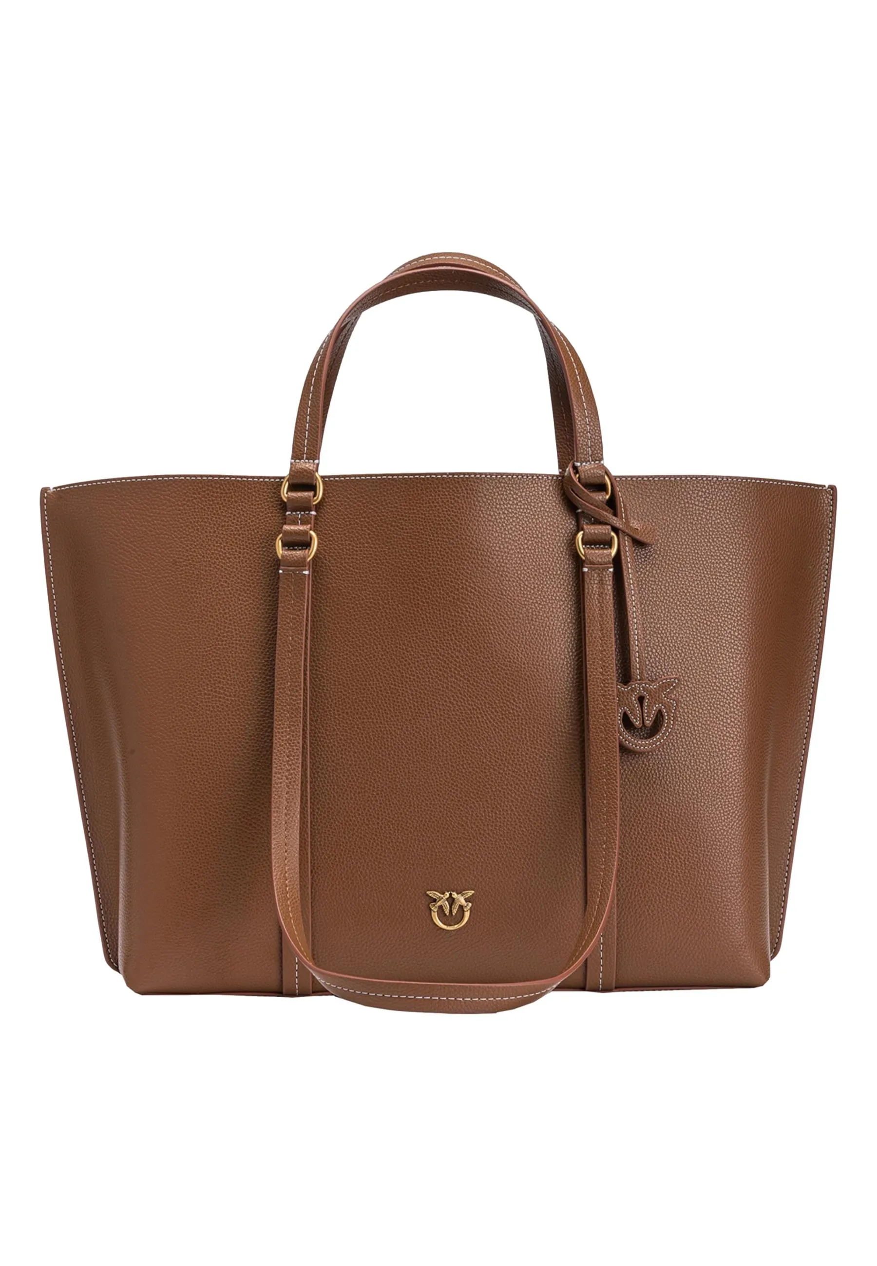 Borsa Shopper grande in pelle bottalata