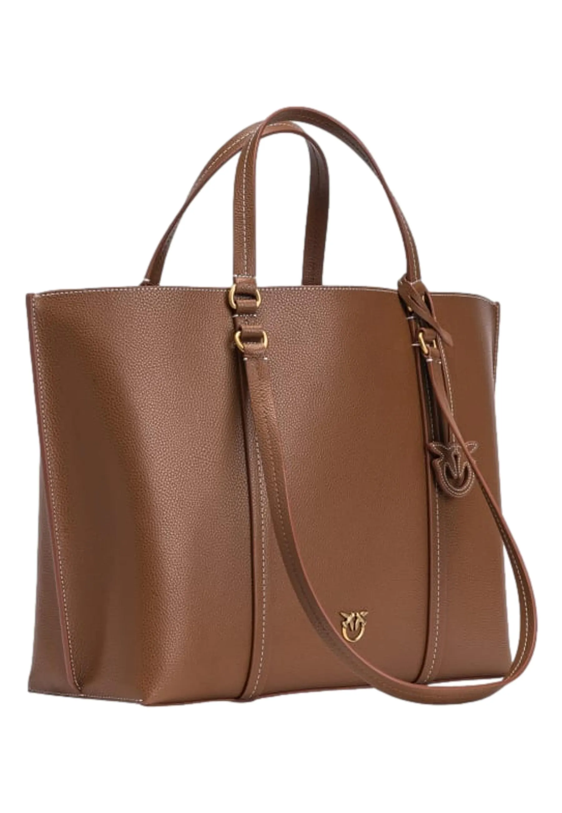 Borsa Shopper grande in pelle bottalata