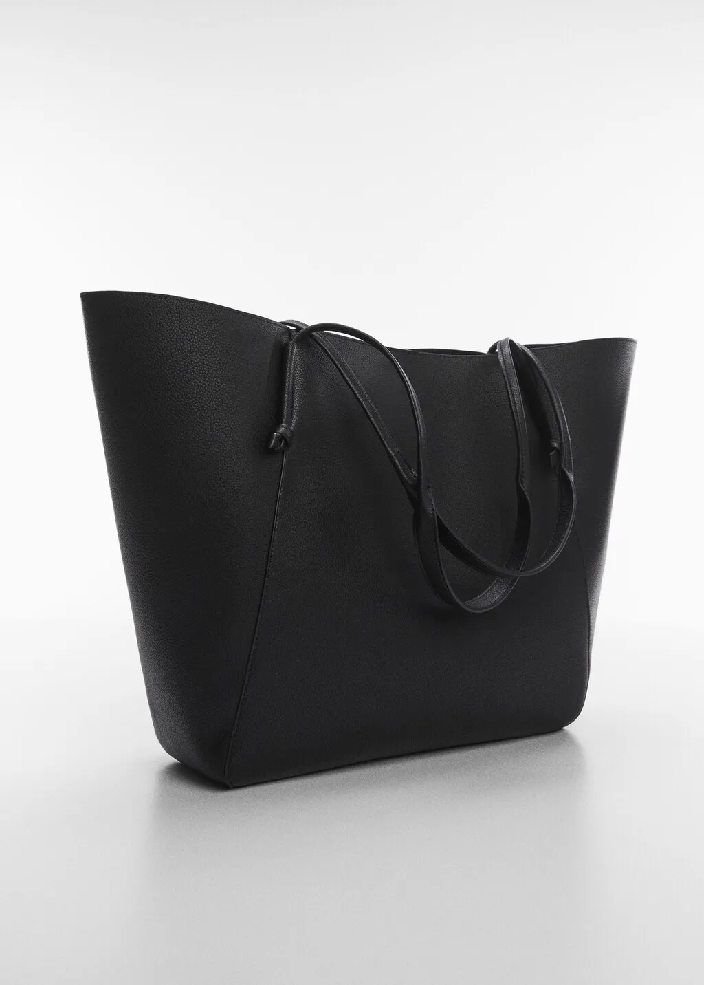 Borsa shopper manico nodi