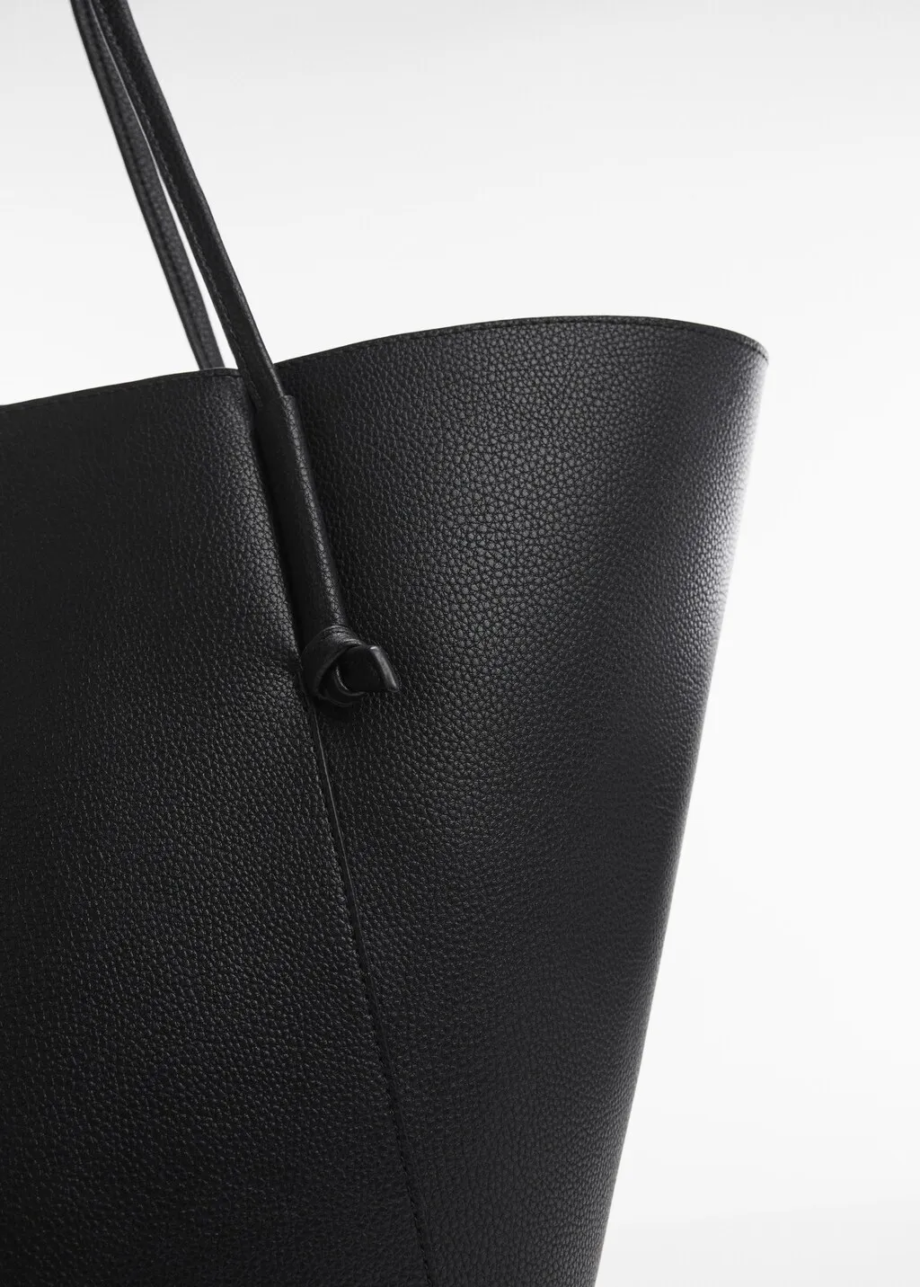 Borsa shopper manico nodi