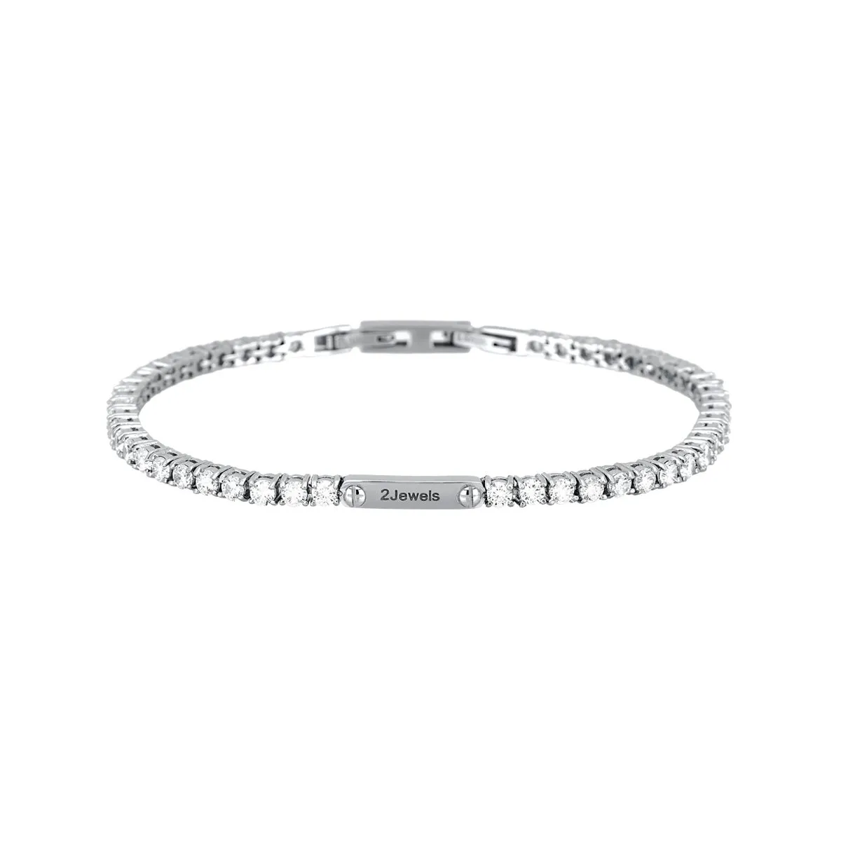 Bracciale Tennis Acciaio 2Jewels Uomo 231890