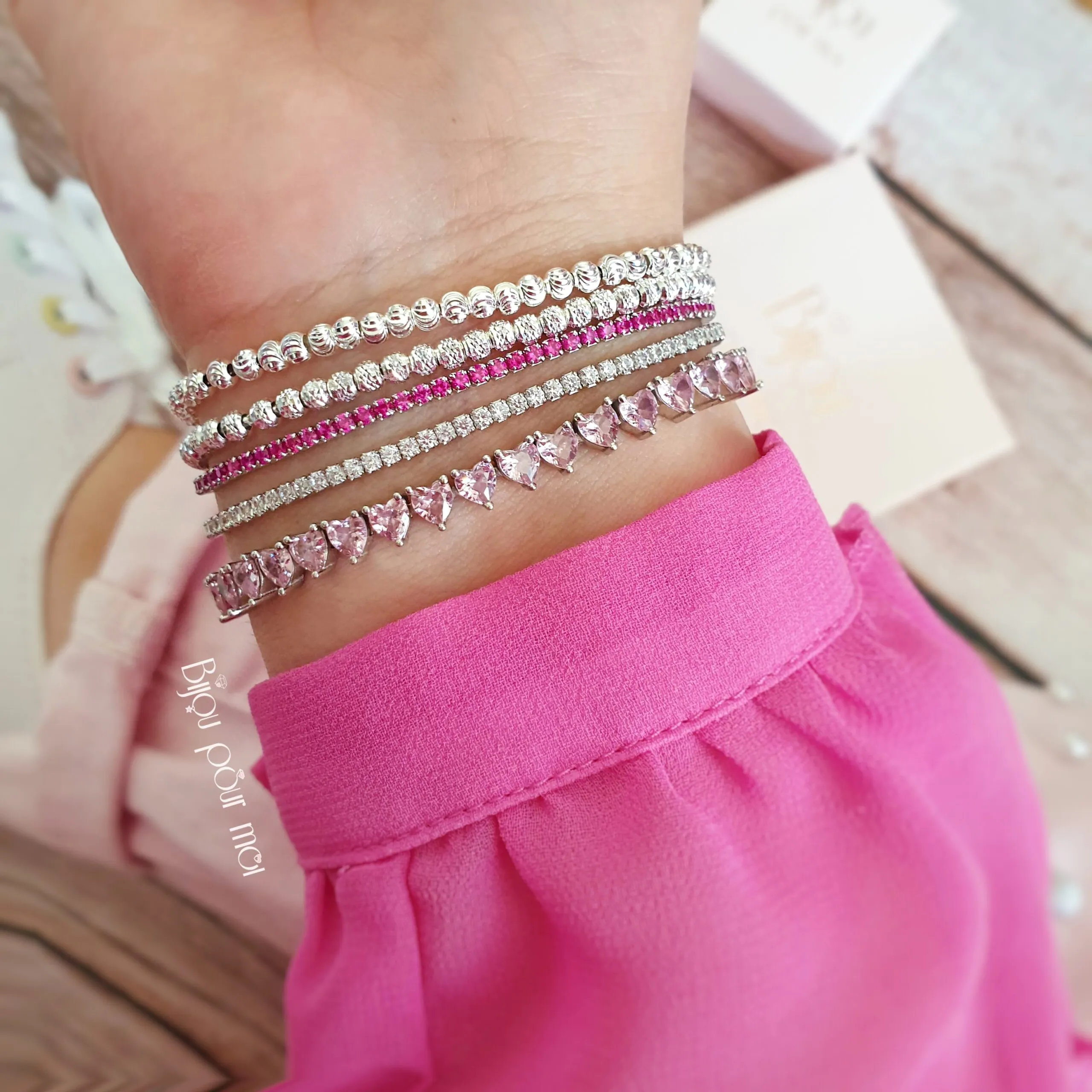 Bracciale tennis zirconi – Argento925