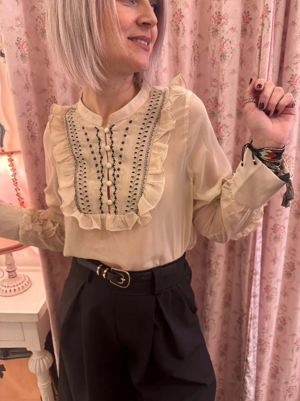Camicetta Isabell Beige