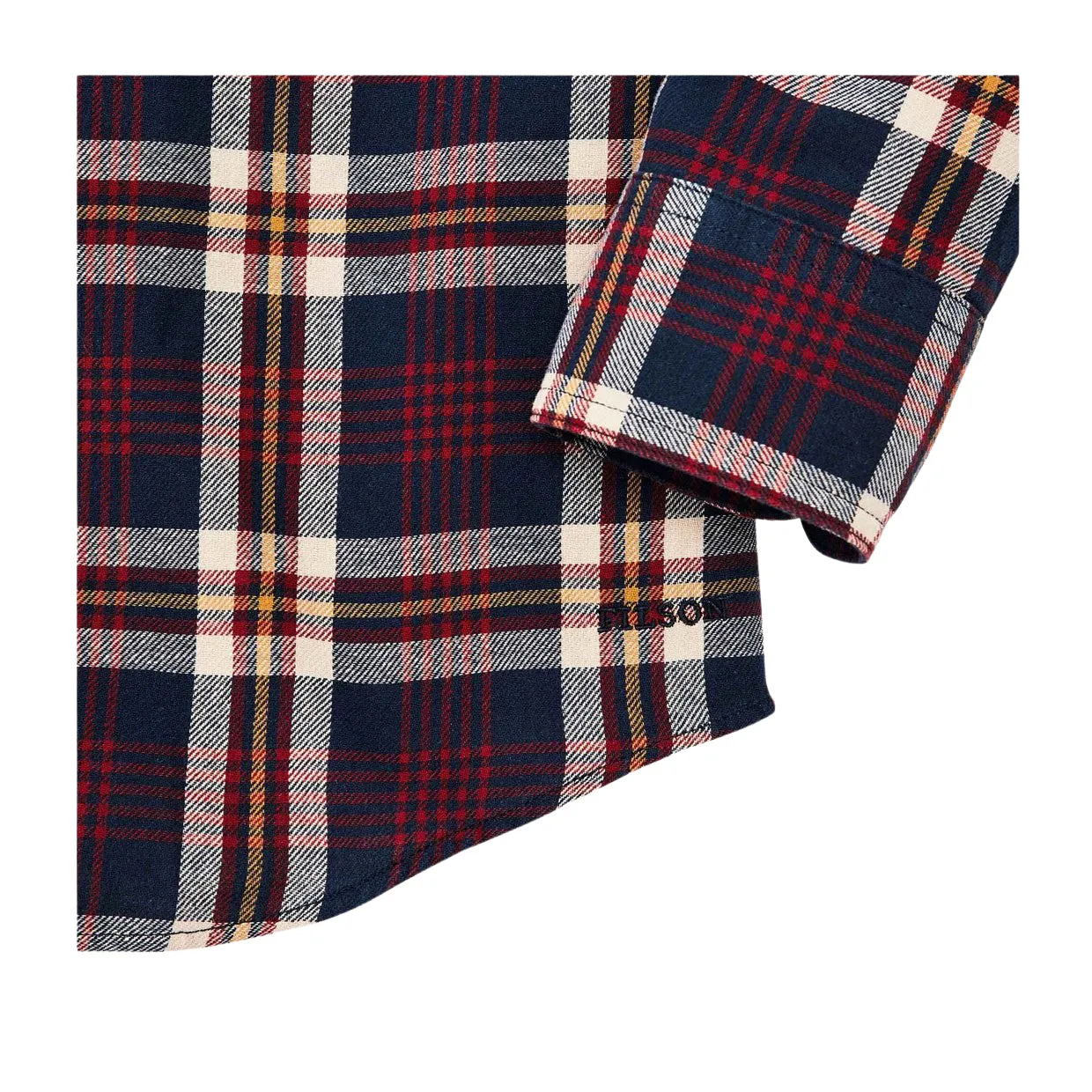 Camicia Filson Lt Wt Alaskan Guide Rosso / Blu / Bianco