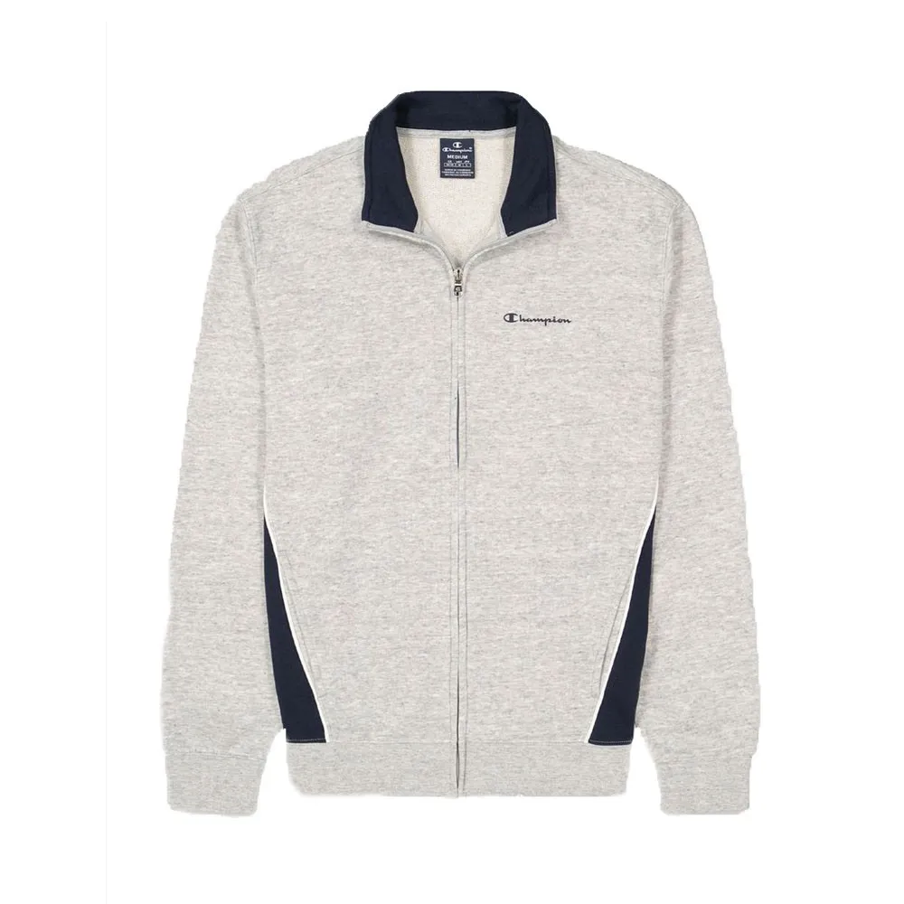 Champion Tuta Sportiva Con Cerniera Grigio Uomo