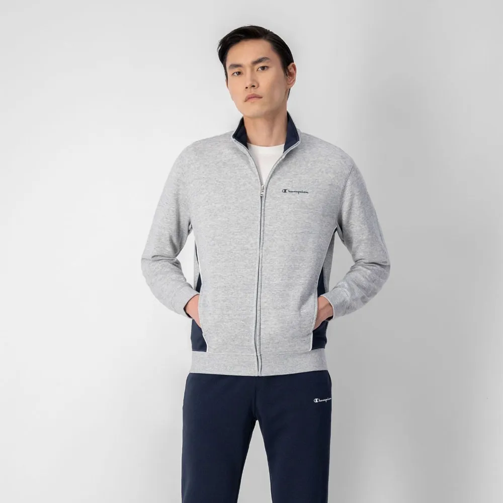 Champion Tuta Sportiva Con Cerniera Grigio Uomo