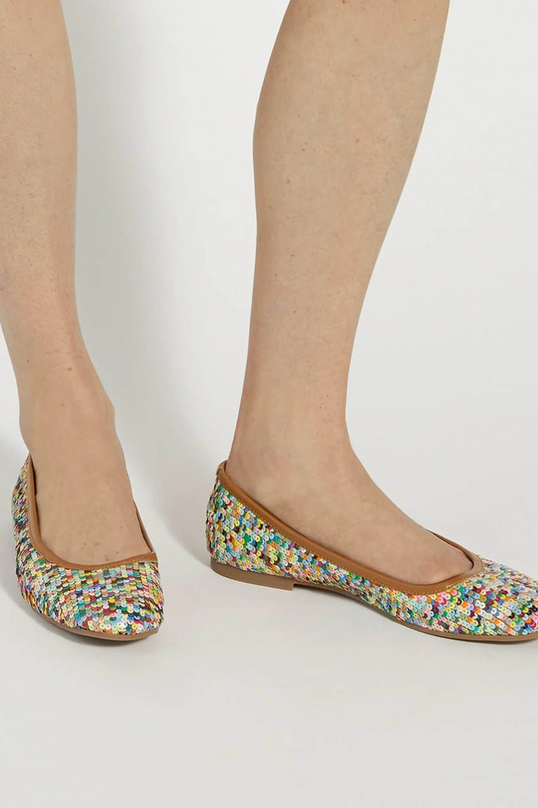 Dune London - Highlite - Paillettes Ballerine Scarpe basse