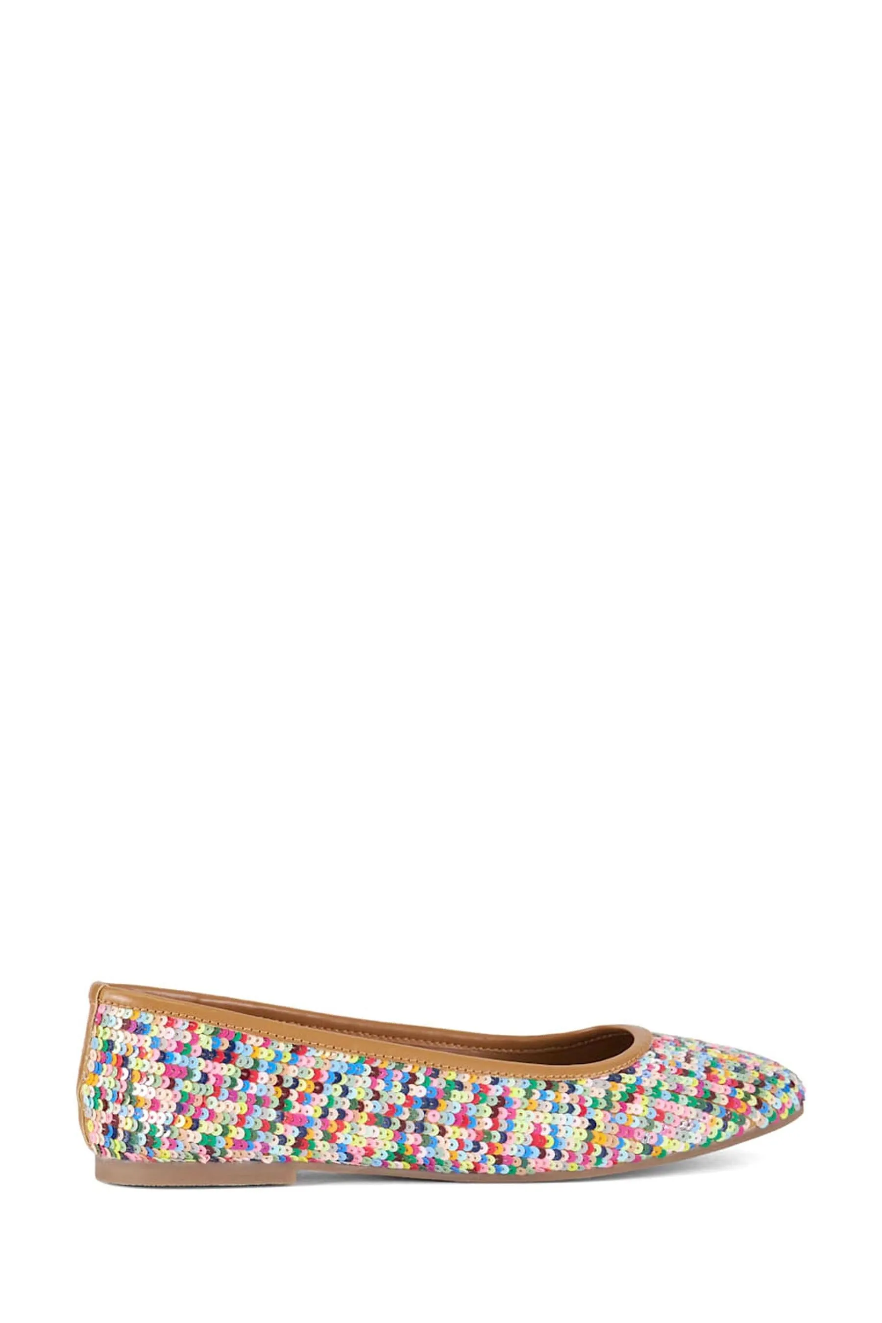 Dune London - Highlite - Paillettes Ballerine Scarpe basse