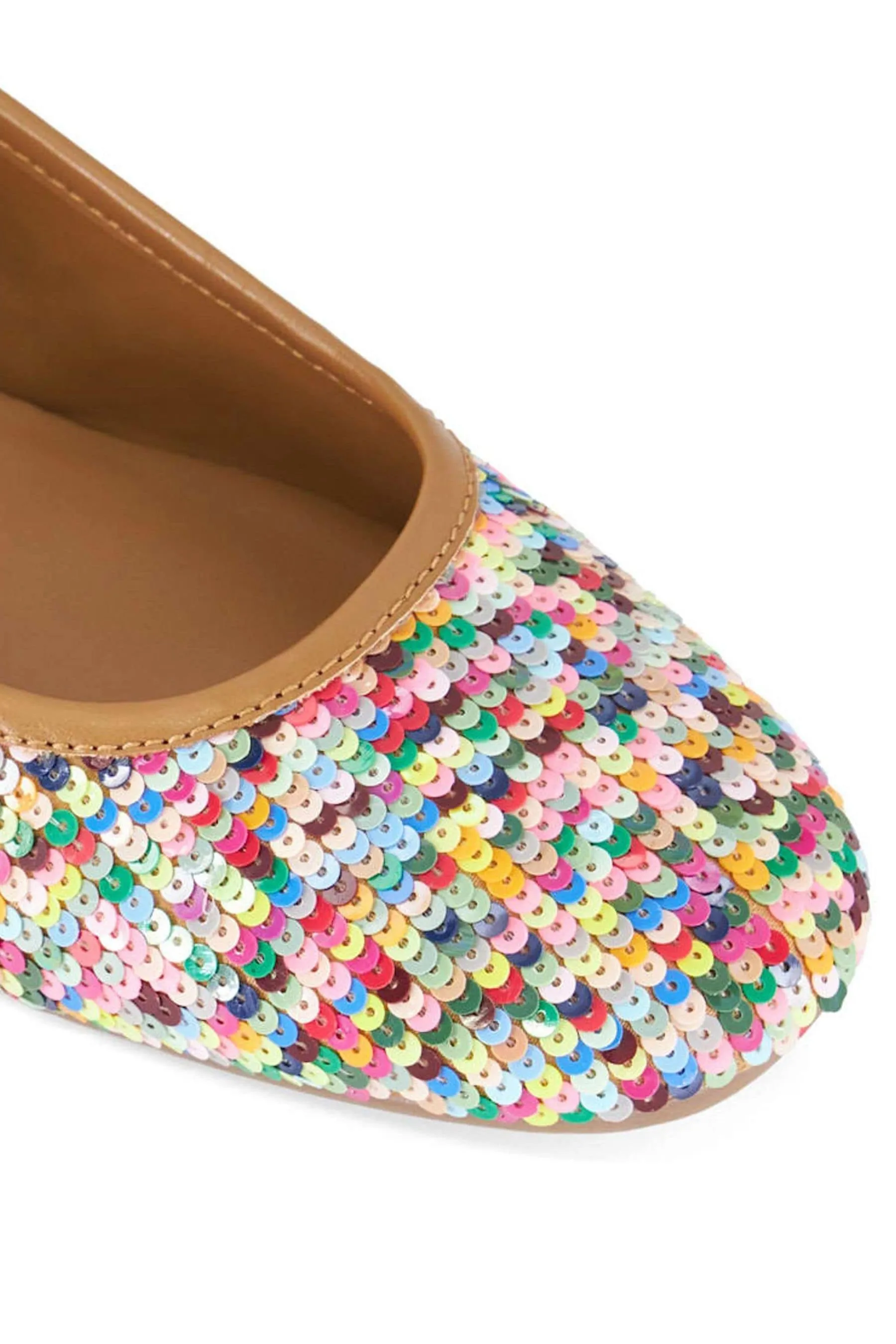 Dune London - Highlite - Paillettes Ballerine Scarpe basse