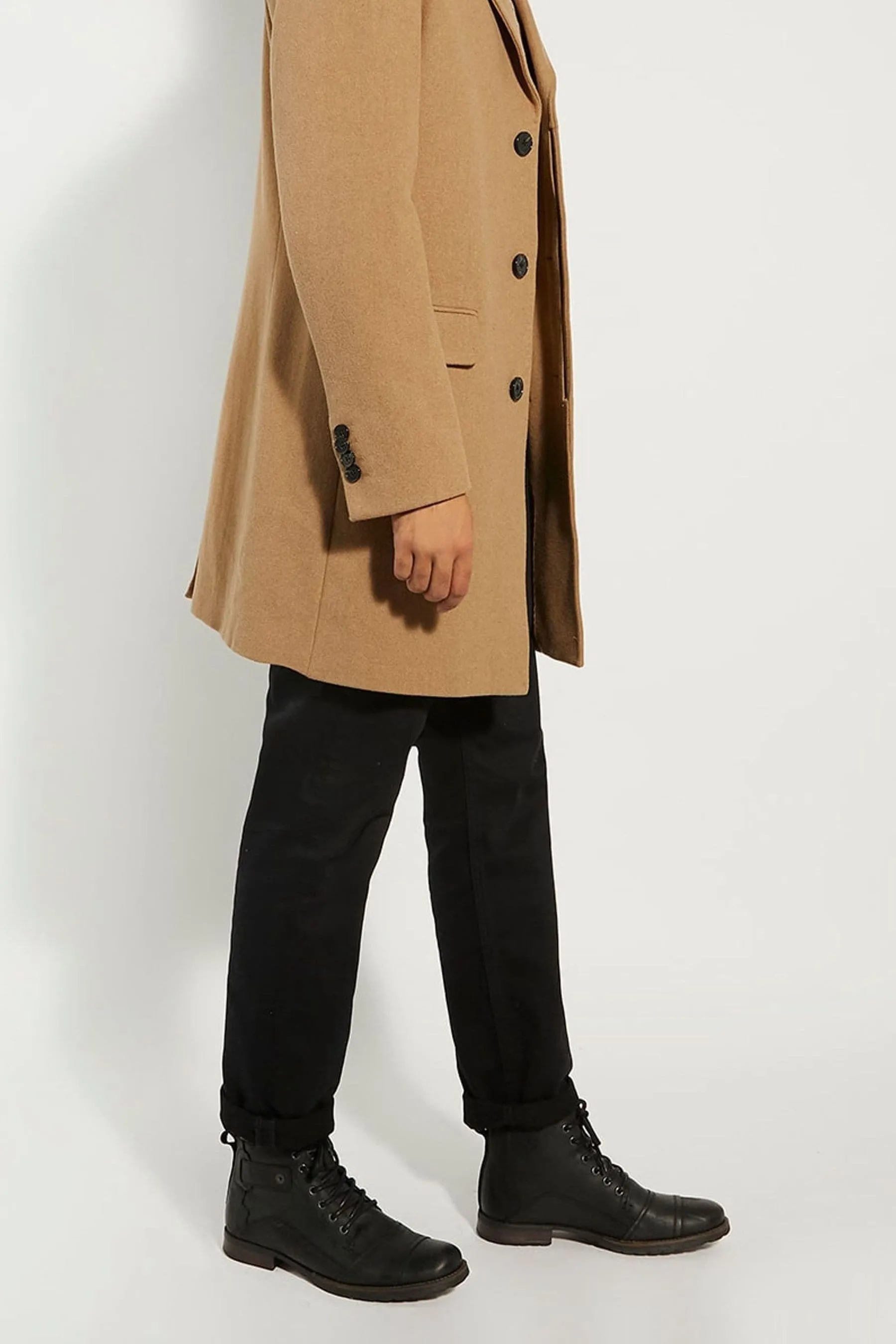 Dune London - Simon - Stivali alla caviglia in pelle pesante