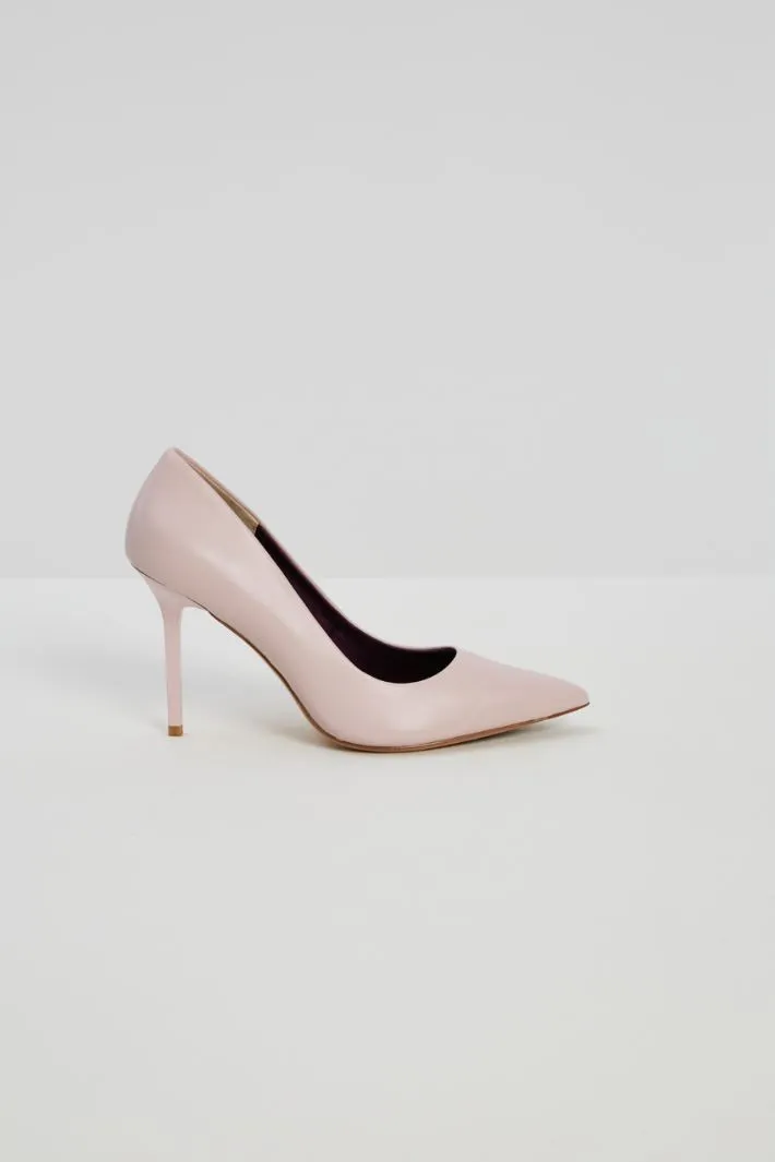 Décolleté in pelle