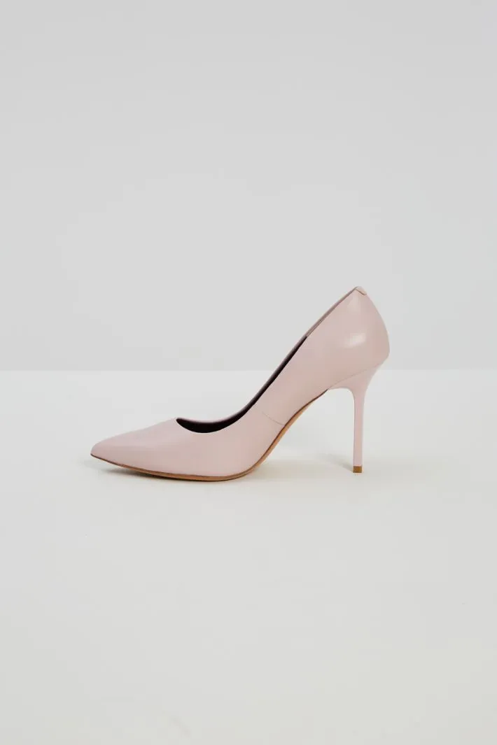 Décolleté in pelle