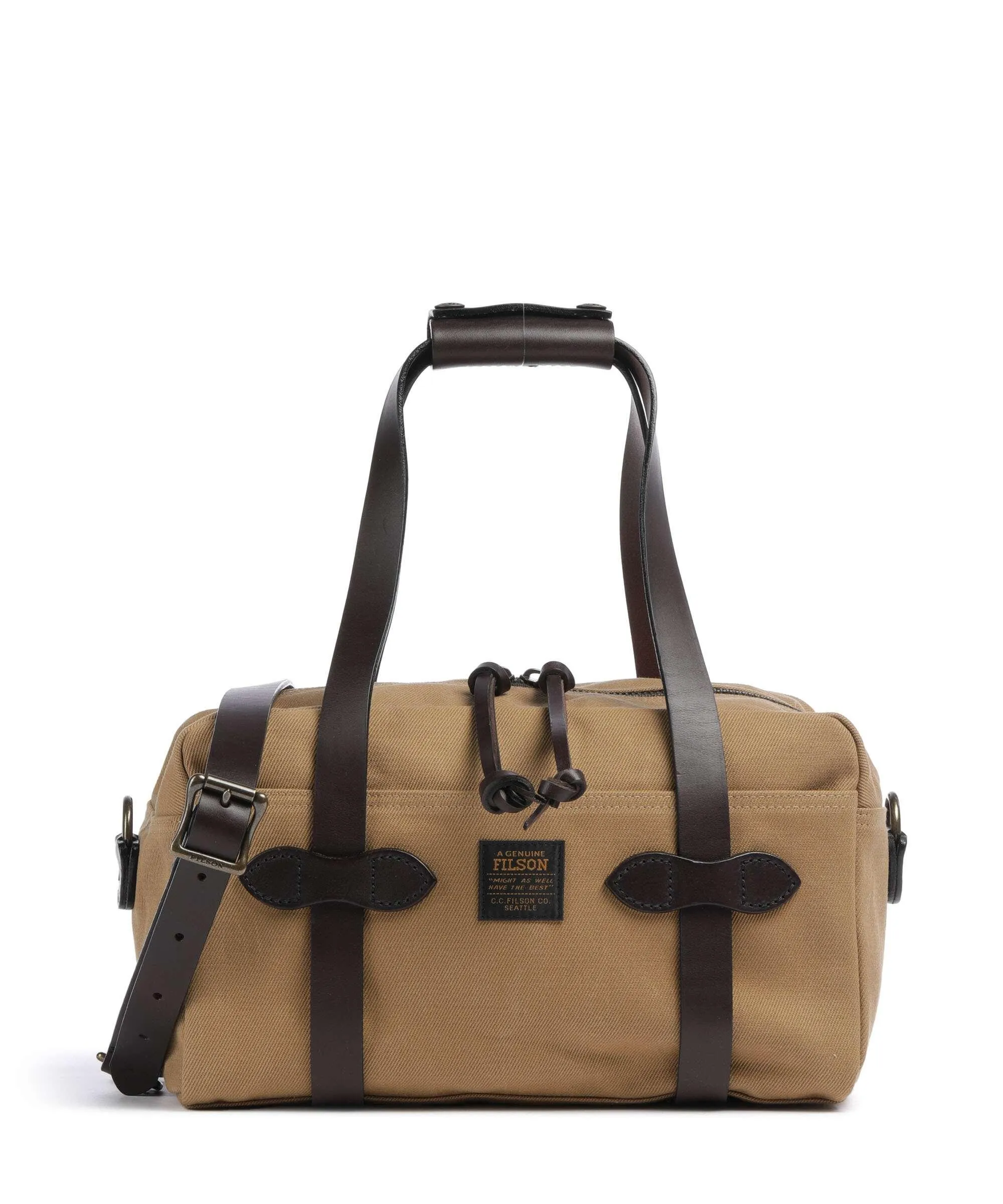  Filson Rugged Twill Borsa a mano cotone tan  