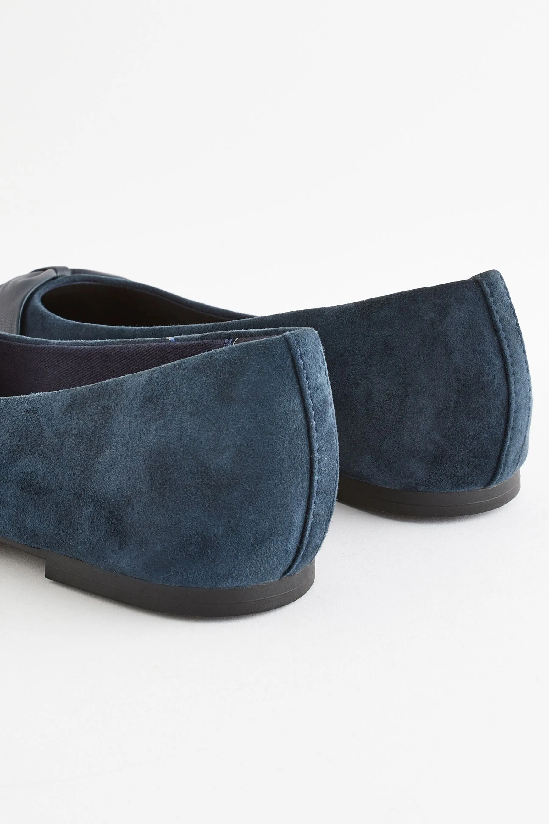 Forever Comfort® - Fiocco - Ballerine in pelle con punta squadrata