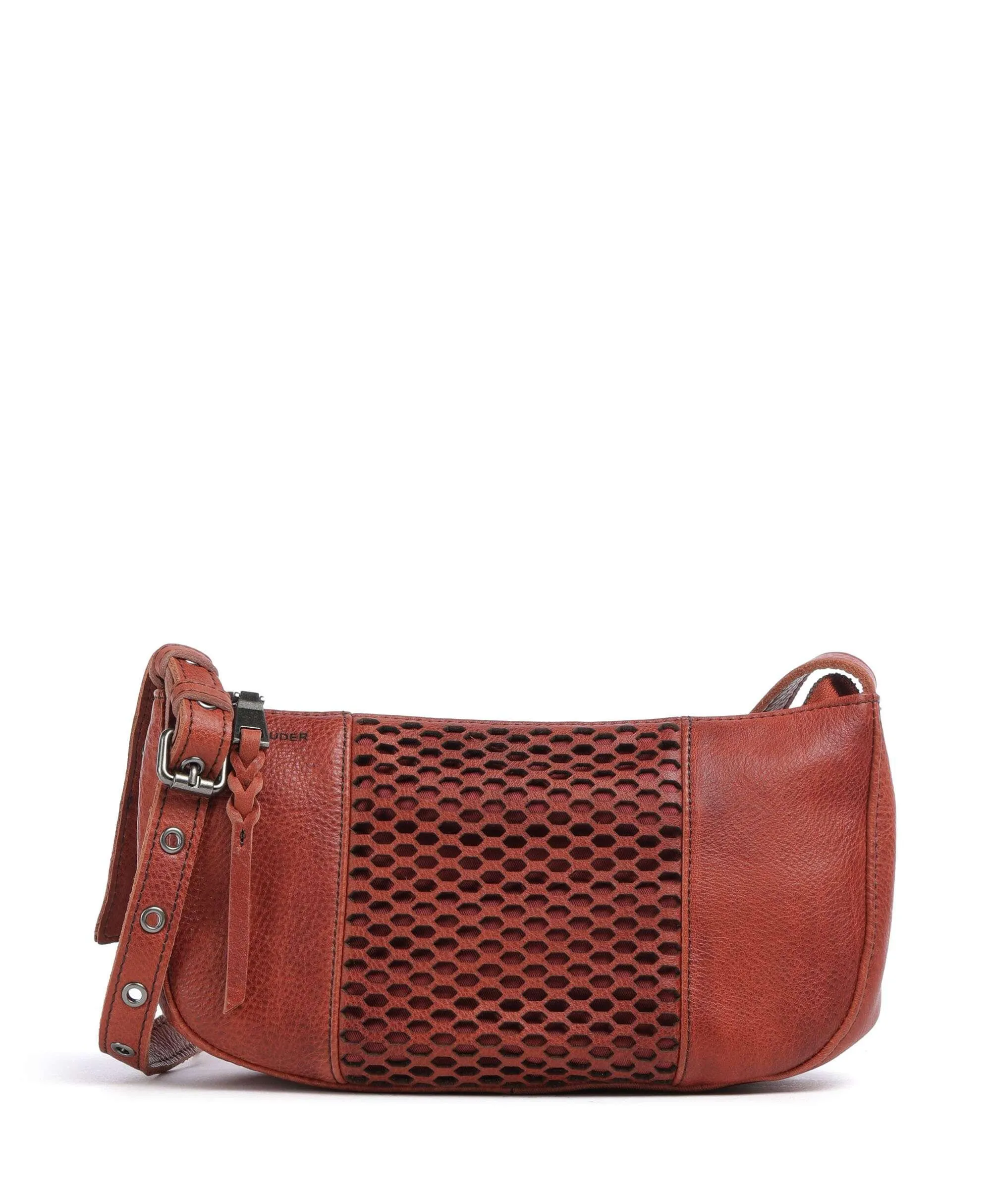  FredsBruder My Borsa a tracolla pelle rosso scuro  