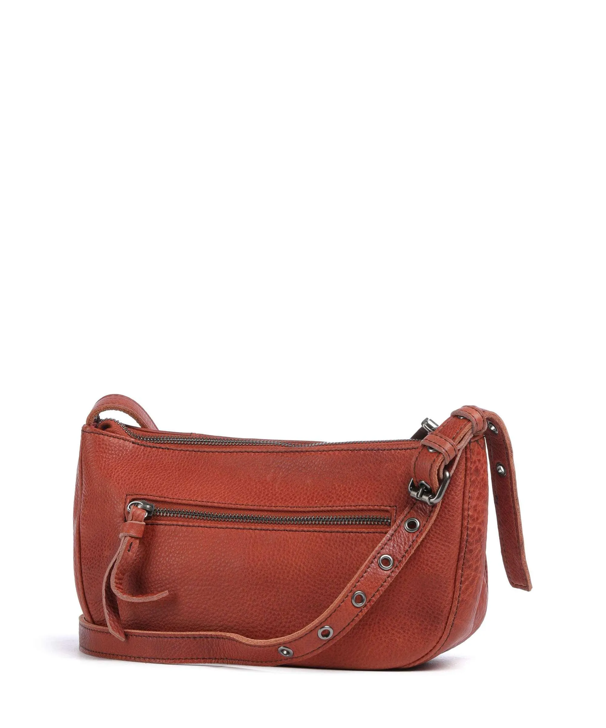  FredsBruder My Borsa a tracolla pelle rosso scuro  