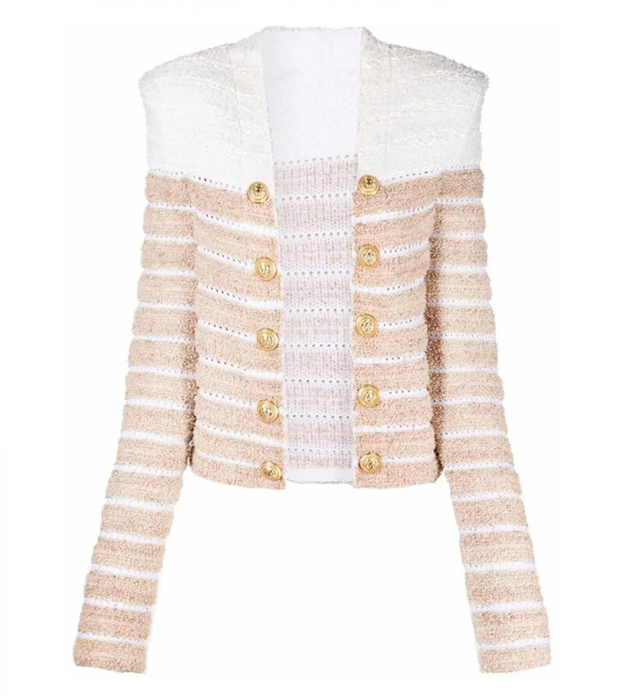 Giacca cardigan Cappotto gonna al ginocchio Giacca cardigan in maglia 2023 Moda autunno Novità