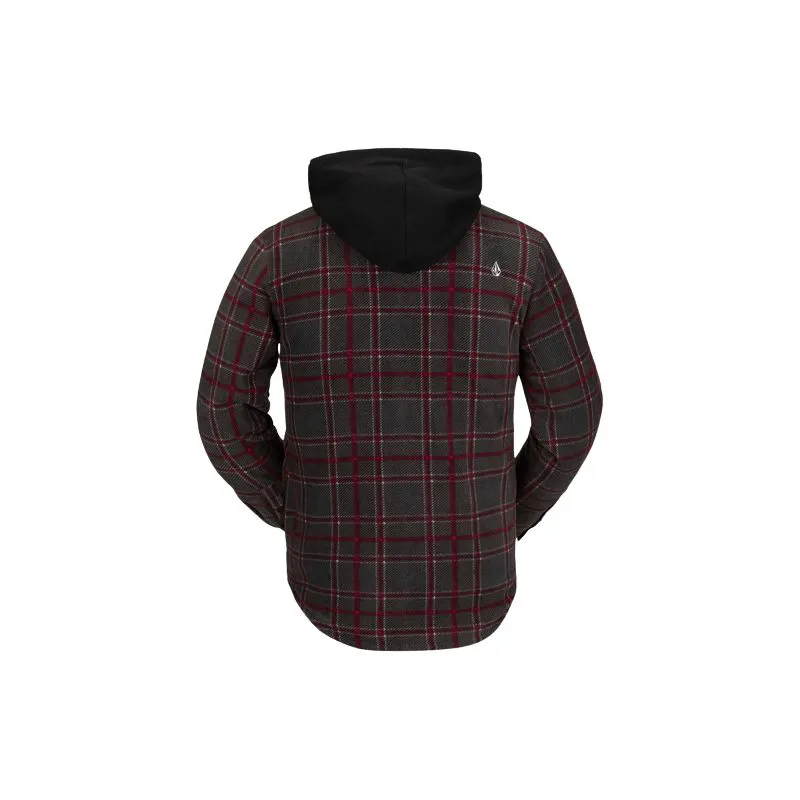 Giacca Volcom Field Insulated Flannel (Black Plaid) Uomo