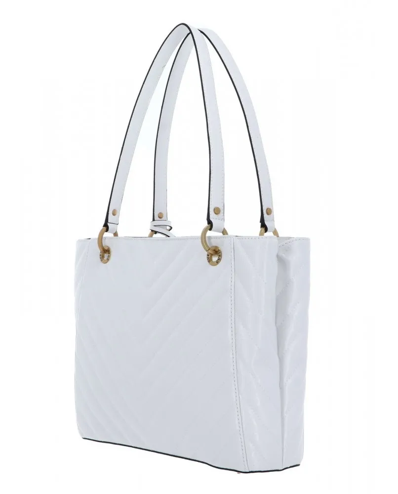 GUESS GA919925 JANIA borsa spalla shopping bag bianco