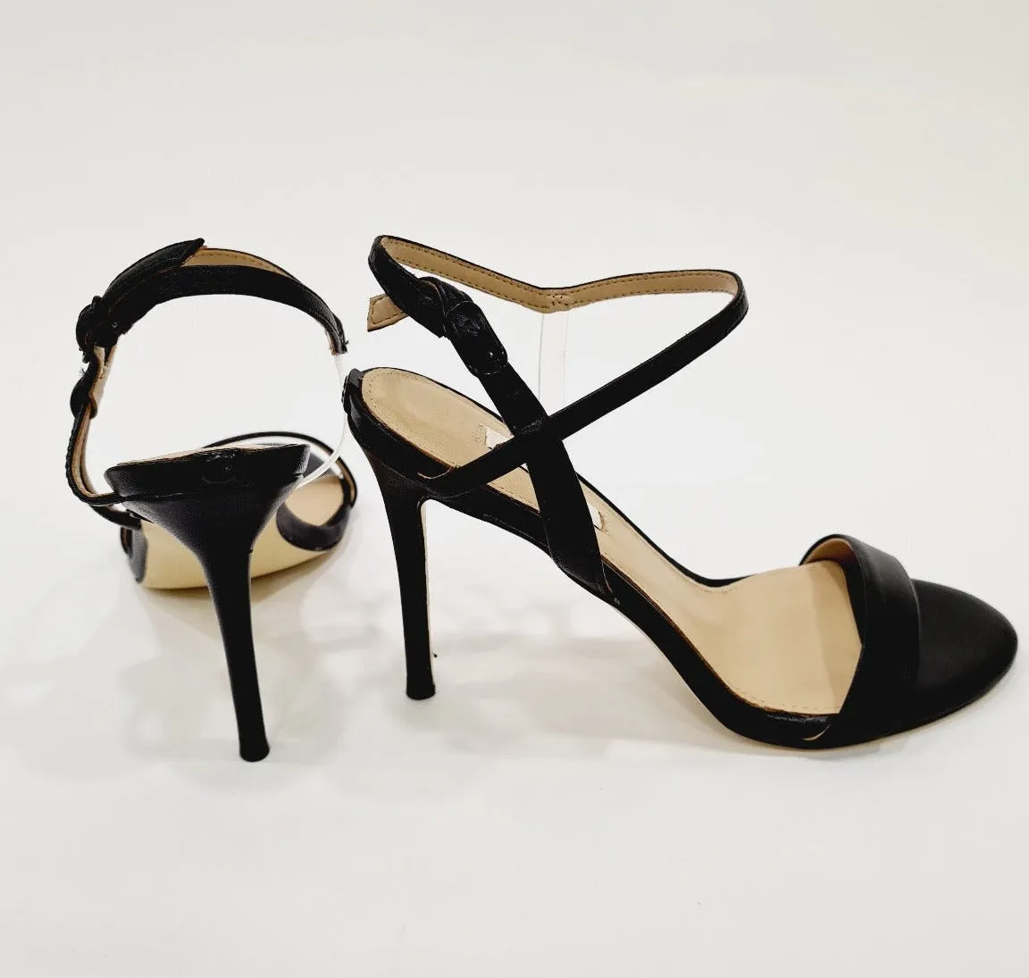 Guess sandalo  tacco alto 11 cm. pelle black rif.G625